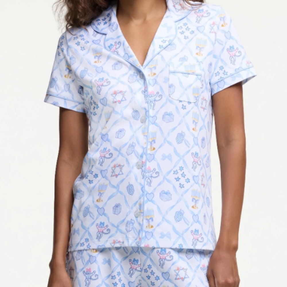 Roller Rabbit Hanukkah pajamas